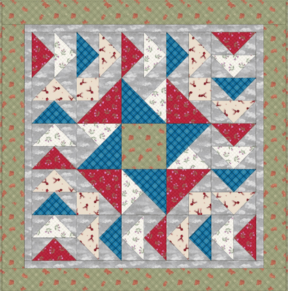 Lewis and Irene Download Free Pattern Table Topper Small Quilt  - The Sewing Studio