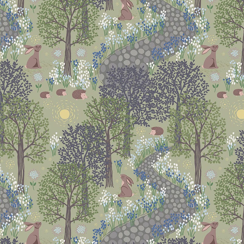 Lewis and Irene Fabric Lewis and Irene Bluebell Wood Reloved  - The Sewing Studio