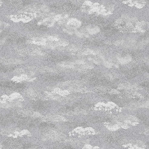 Lewis and Irene Fabric Extra Wide Lewis And Irene Extra Wide 108 Inch Dreams Grey W7  - The Sewing Studio