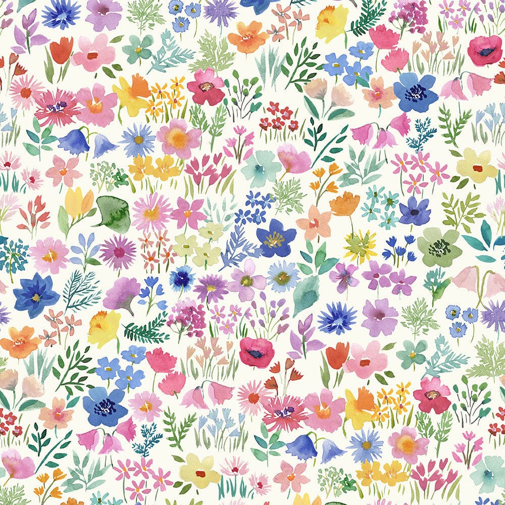 Lewis and Irene Fabric Lewis and Irene Bluebellgray Flowers  - The Sewing Studio