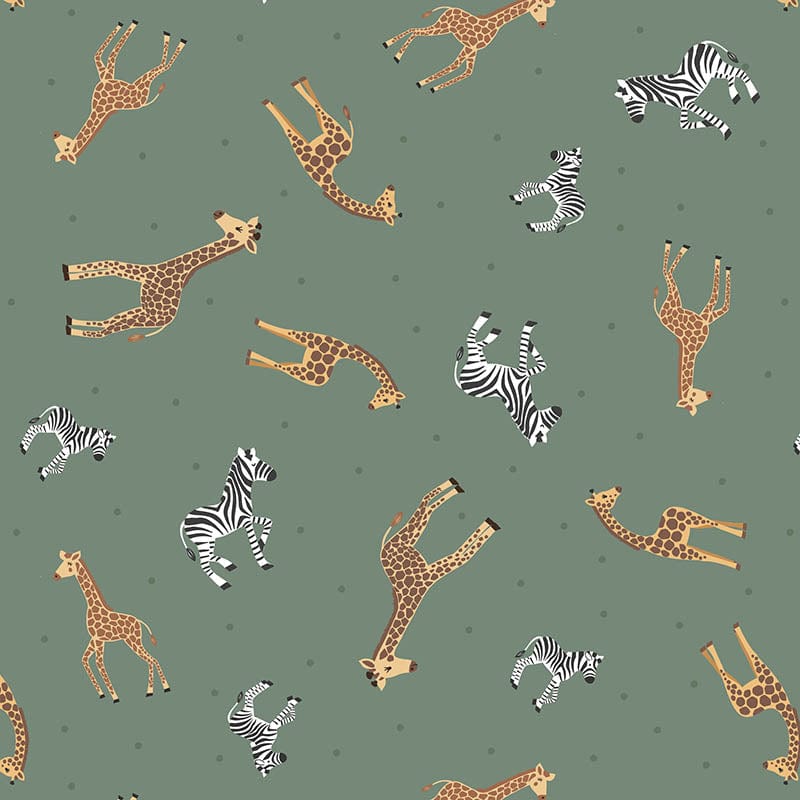 Lewis and Irene Fabric Lewis and Irene Small Things Wild Animals  - The Sewing Studio