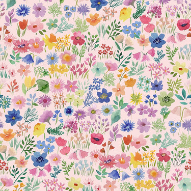 Lewis and Irene Fabric Lewis And Irene Bluebellgray Flowers Flower Library Petal BG033  - The Sewing Studio for sale UK - The Sewing Studio