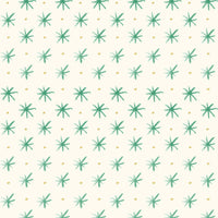 Lewis and Irene Fabric Lewis And Irene Bluebellgray Flowers Stars Grass BG038  - The Sewing Studio