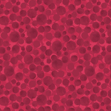 Lewis and Irene Fabric Lewis and Irene Bumbleberries Berry Red BB322  - The Sewing Studio for sale UK - The Sewing Studio