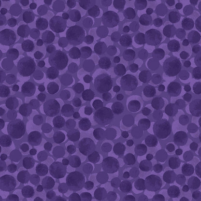 Lewis and Irene Fabric Lewis and Irene Bumbleberries Halloween Purple BB346  - The Sewing Studio