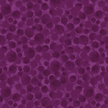 Lewis and Irene Fabric Lewis And Irene Bumbleberries Royal Purple BB027  - The Sewing Studio for sale UK - The Sewing Studio