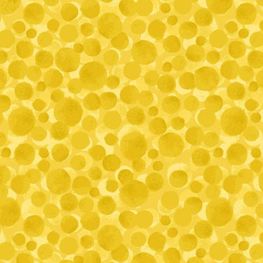 Lewis and Irene Fabric Lewis And Irene Bumbleberries Sunshine Yellow BB013  - The Sewing Studio for sale UK - The Sewing Studio