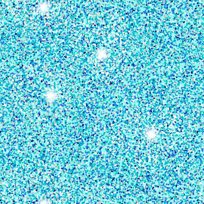 Lewis And Irene Disco Blue Glitter With Silver Metallic A840-1