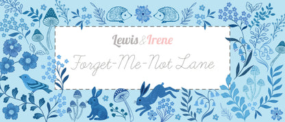 Lewis and Irene Fabric Lewis and Irene Forget Me Not Lane  - The Sewing Studio