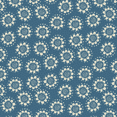 Lewis and Irene Fabric Lewis And Irene Hajime Allover Flower SH12  - The Sewing Studio for sale UK - The Sewing Studio