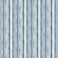 Lewis and Irene Fabric Lewis And Irene Hajime Multi Stripe Pale SH9  - The Sewing Studio