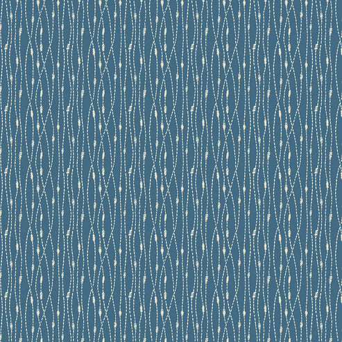 Lewis and Irene Fabric Lewis And Irene Hajime Stitch Stripe SH4  - The Sewing Studio