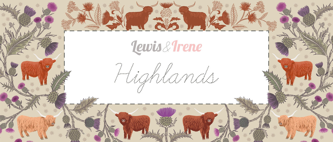 Lewis and Irene Fabric Lewis and Irene Highlands  - The Sewing Studio