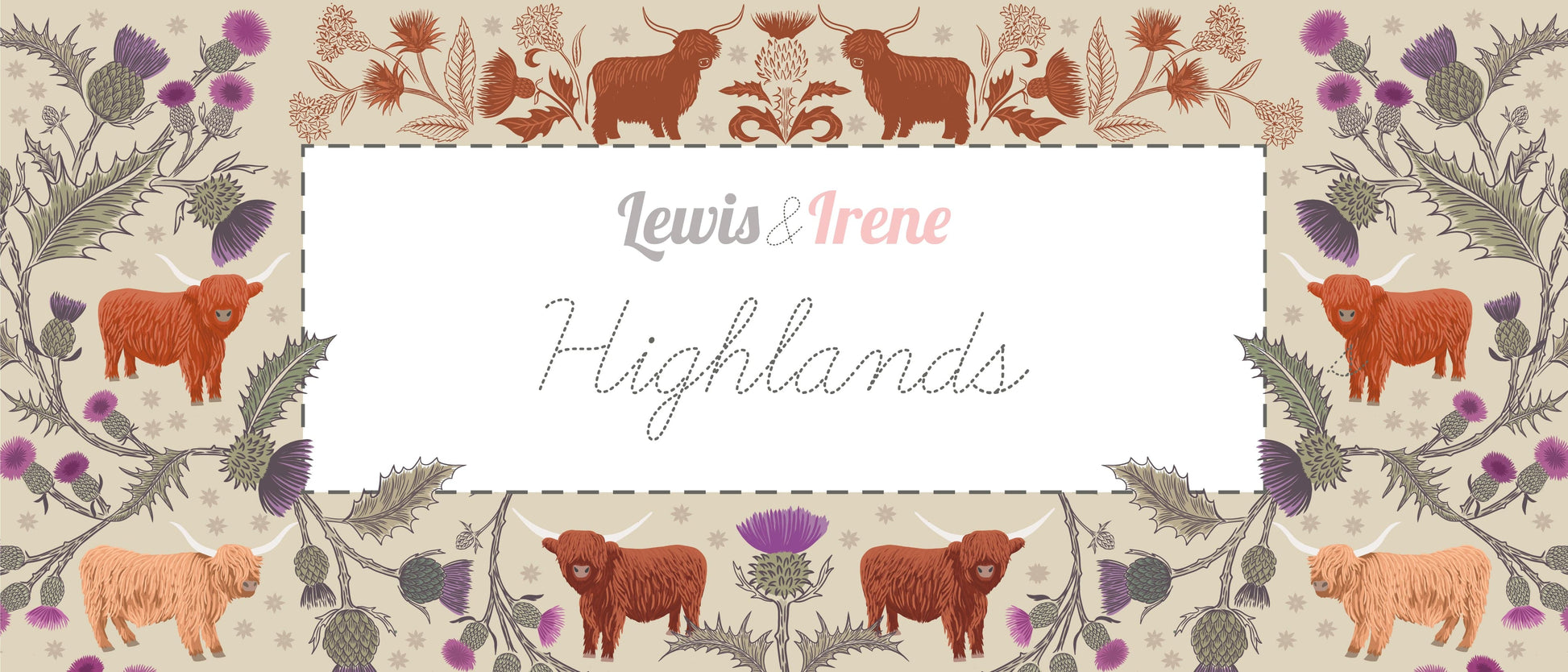 Lewis and Irene Fabric Lewis and Irene Highlands  - The Sewing Studio