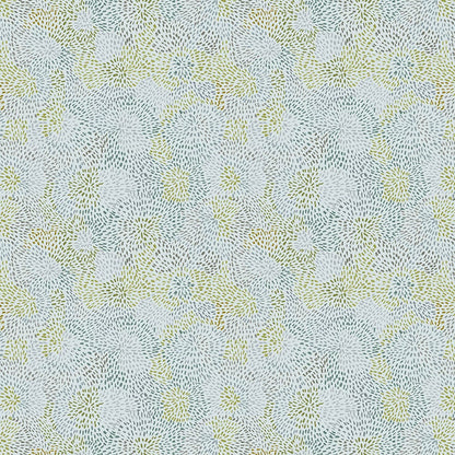 Lewis and Irene Fabric Lewis And Irene Nature Trail Moss Texture Blues A847-3  - The Sewing Studio