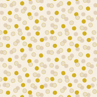 Lewis and Irene Fabric Lewis And Irene Year Of The Dragon Metallic Cream And Gold Cosmos A863-1  - The Sewing Studio