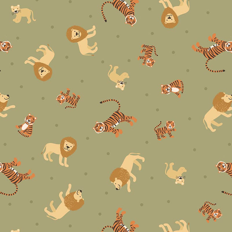 Lewis and Irene Fabric Lewis and Irene Small Things Wild Animals  - The Sewing Studio