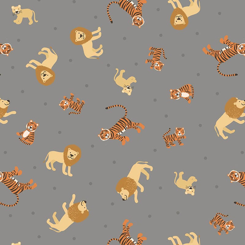 Lewis and Irene Fabric Lewis and Irene Small Things Wild Animals  - The Sewing Studio