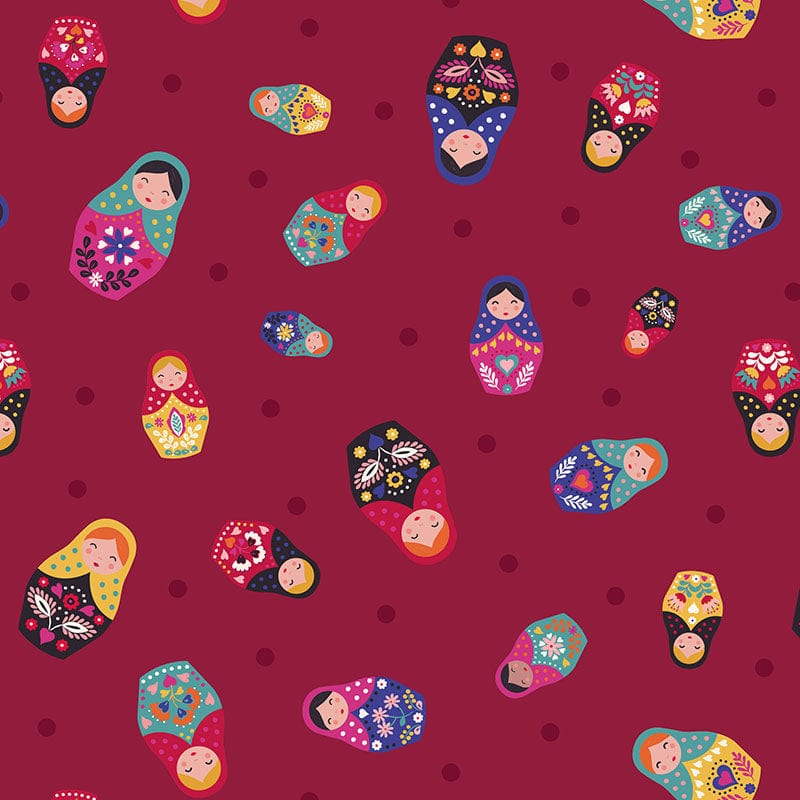 Lewis and Irene Fabric Lewis and Irene Little Matryoshka  - The Sewing Studio