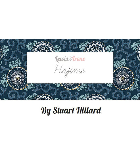 Lewis And Irene Hajime Main Indigo SH2 Swatch Image