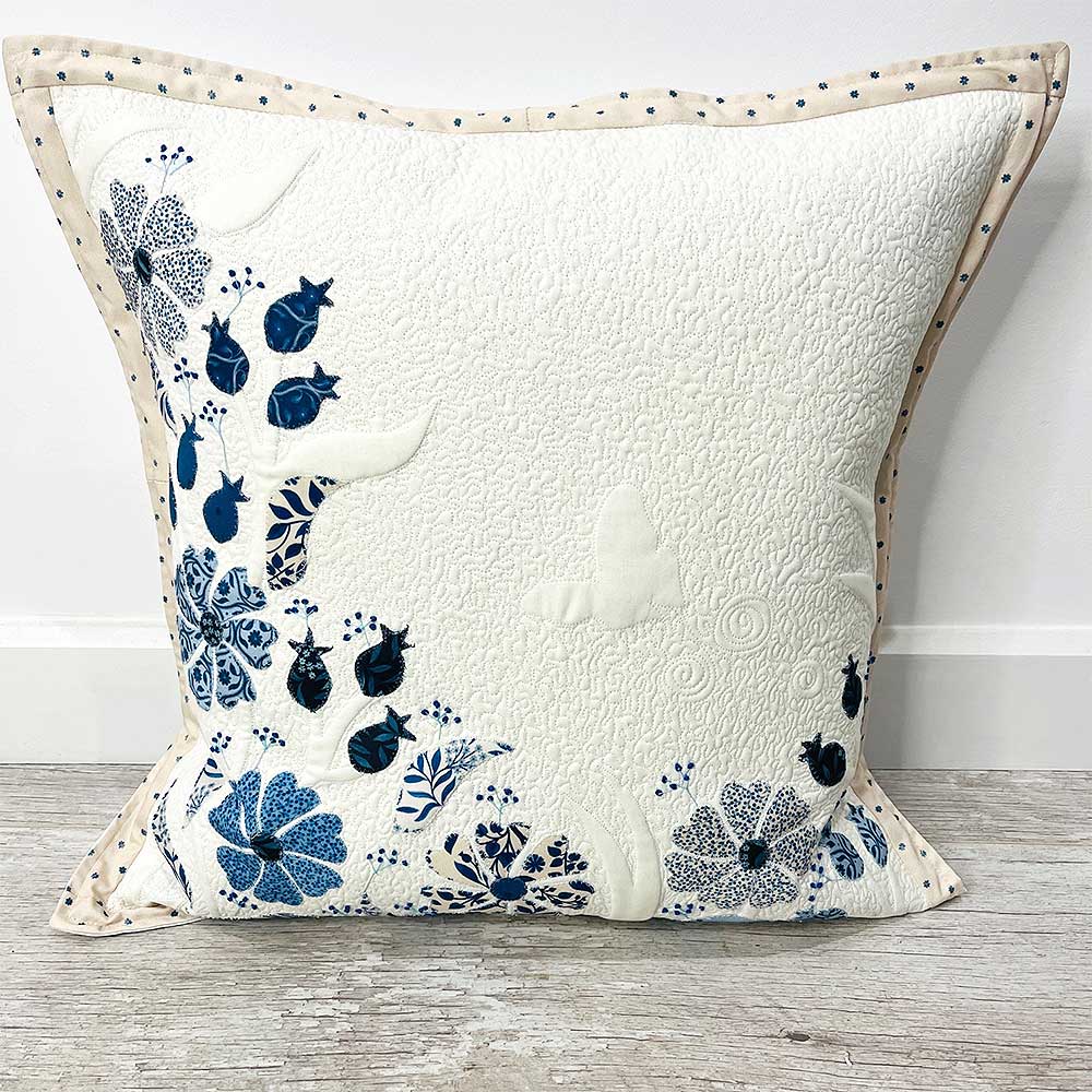 Lewis and Irene Patterns The Brensham Country Garden Cushion Pattern  - The Sewing Studio