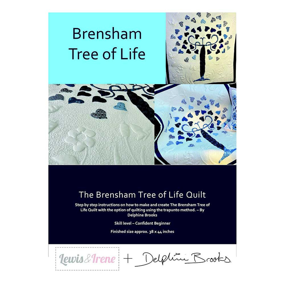 Lewis and Irene Patterns The Brensham Tree of Life Quilt Pattern  - The Sewing Studio