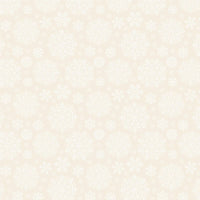 Lewis And Irene Peace And Joy Snowflakes Cream C111-1 Main Image