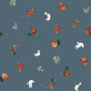 Lewis And Irene Small Things Countryside Chickens And Ducks On Country Blue SM66-3 Main Image