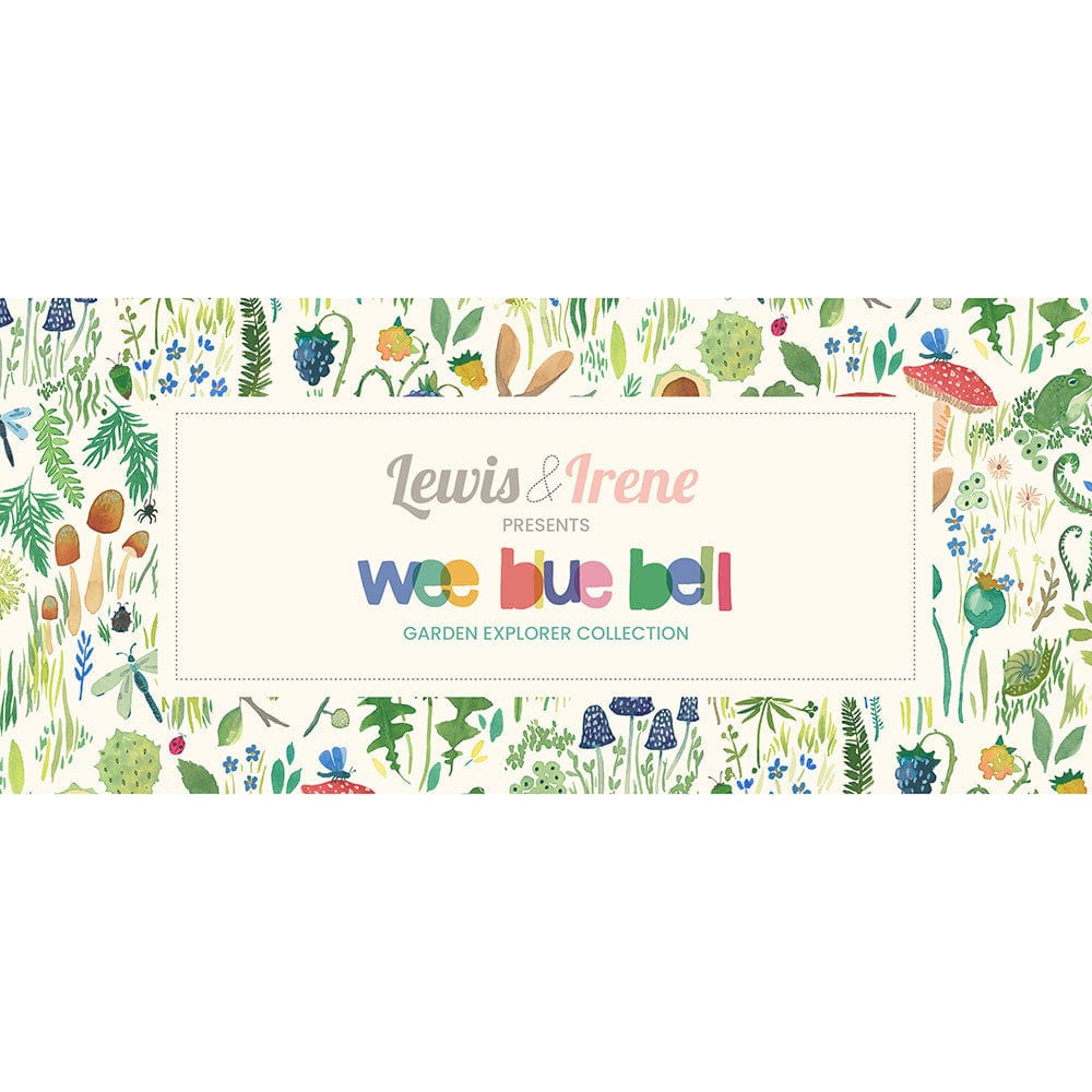 Lewis And Irene Wee Bluebell Garden Explorer Dreamer Grass WB021 Swatch Image