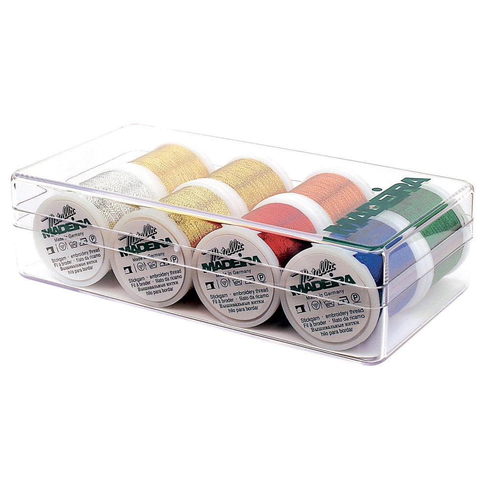 Madeira Threads Gift Box: Metallic: Classic: 8 x 200m: Spools  - The Sewing Studio