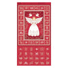 Makower Angels Advent Fabric Panel Red 042-R Main Image
