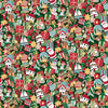 Makower Christmas Wishes Stocking Fillers Green 033-G Main Image