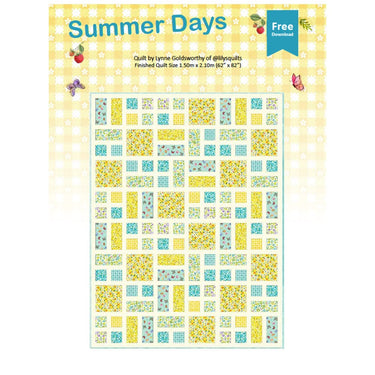 Makower Download Free Pattern: Summer Days  - The Sewing Studio for sale UK - The Sewing Studio