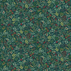 Makower Enchanted Yuletide Foliage Green 030-G8 Main Image