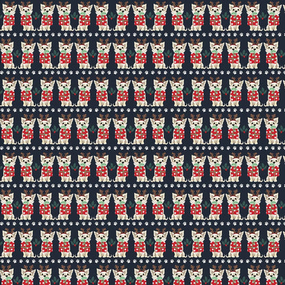 Makower Fabric Makower Santa Paws  - The Sewing Studio