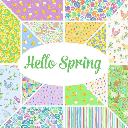 Makower Fabric Makower Hello Spring  - The Sewing Studio