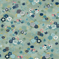 Makower Fabric Makower Kasumi Harmony Teal 043-T