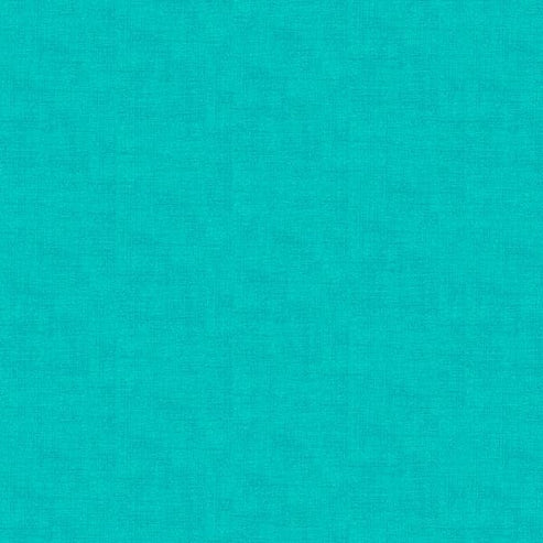 Makower Fabric Makower Patchwork Fabric Linen Texture Aqua 1473 T3  - The Sewing Studio