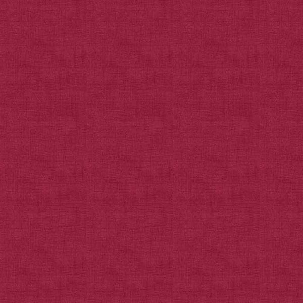 Makower Fabric Makower Patchwork Fabric Linen Texture Burgundy 1473 R8  - The Sewing Studio