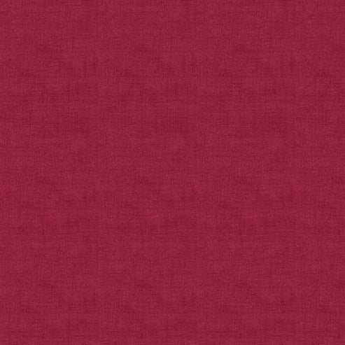 Makower Fabric Makower Patchwork Fabric Linen Texture Burgundy 1473 R8  - The Sewing Studio