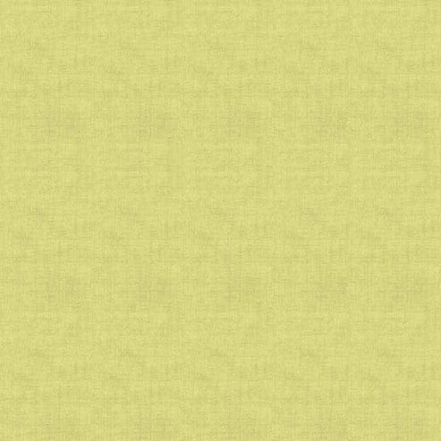 Makower Fabric Makower Patchwork Fabric Linen Texture Celery 1473 G2  - The Sewing Studio