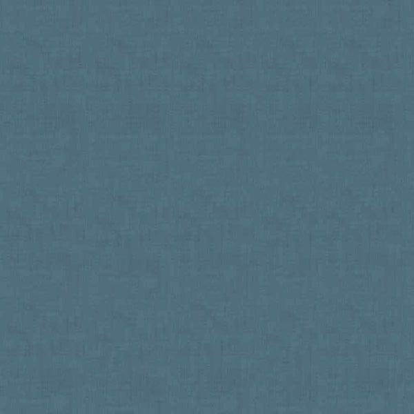 Makower Fabric Makower Patchwork Fabric Linen Texture Denim Blue 1473 B7  - The Sewing Studio