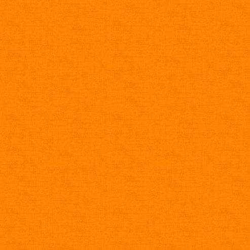 Makower Fabric Makower Patchwork Fabric Linen Texture Orange 1473 N4  - The Sewing Studio