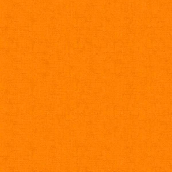 Makower Fabric Makower Patchwork Fabric Linen Texture Orange 1473 N4  - The Sewing Studio