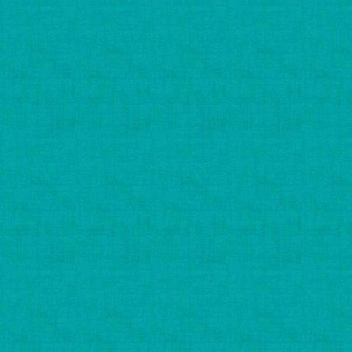 Makower Fabric Makower Patchwork Fabric Linen Texture Turquoise 1473 T5  - The Sewing Studio