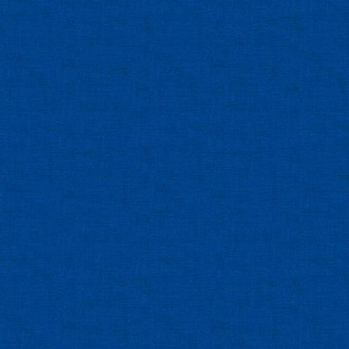 Makower Fabric Makower Patchwork Fabric Linen Texture Ultramarine 1473 B11  - The Sewing Studio