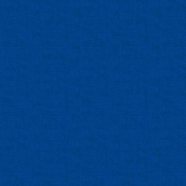 Makower Fabric Makower Patchwork Fabric Linen Texture Ultramarine 1473 B11  - The Sewing Studio