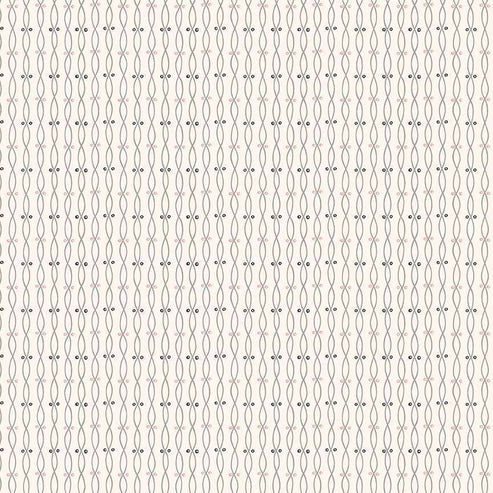 Makower Fabric Makower Tangents Twist White 776 L  - The Sewing Studio