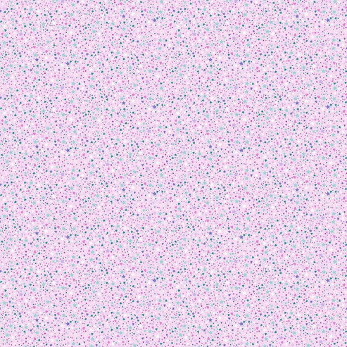 Makower Fairy Dust Sparkle Pink 053-P Main Image