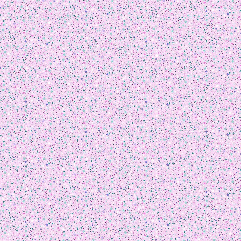 Makower Fairy Dust Sparkle Pink 053-P Main Image